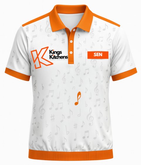 Musical Kings limited edition polo